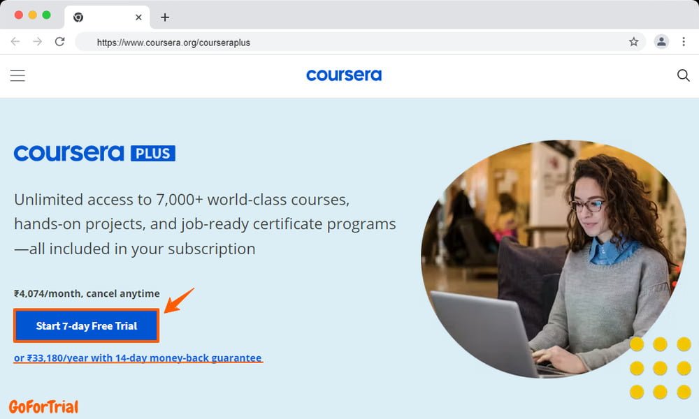 Coursera Free Trial (Apr 2024) [7/14 Days Without Card]