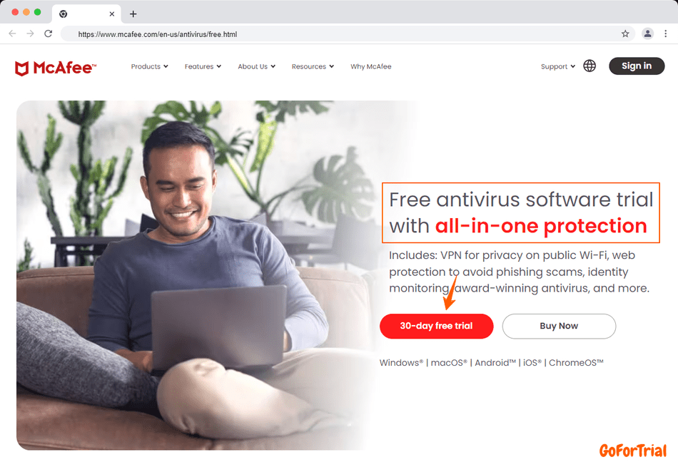 McAfee Free Trial 