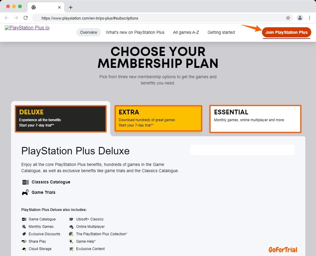 PlayStation Plus Free Trial [Try 7/14 Days Now]