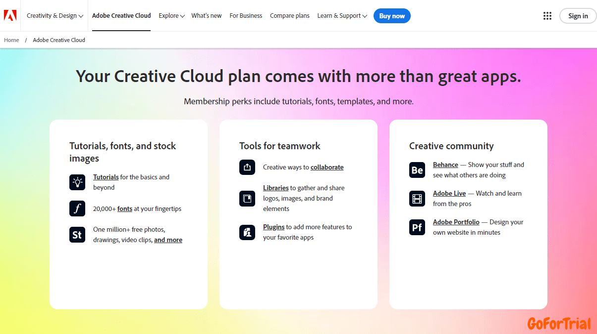 Adobe Creative Cloud Free Trial, Get Premium Trial Upto 21 Days 10 Adobe Creative Cloud Perks