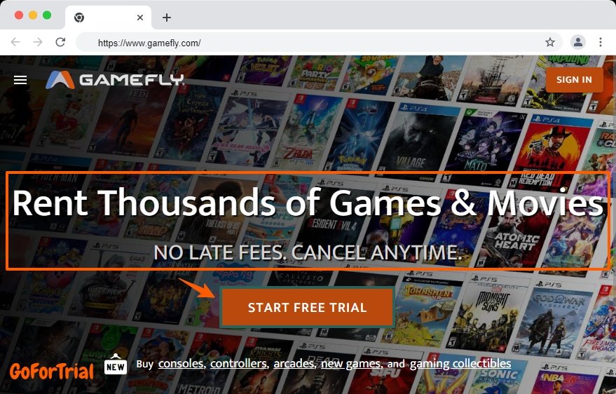 GameFly Free Trial