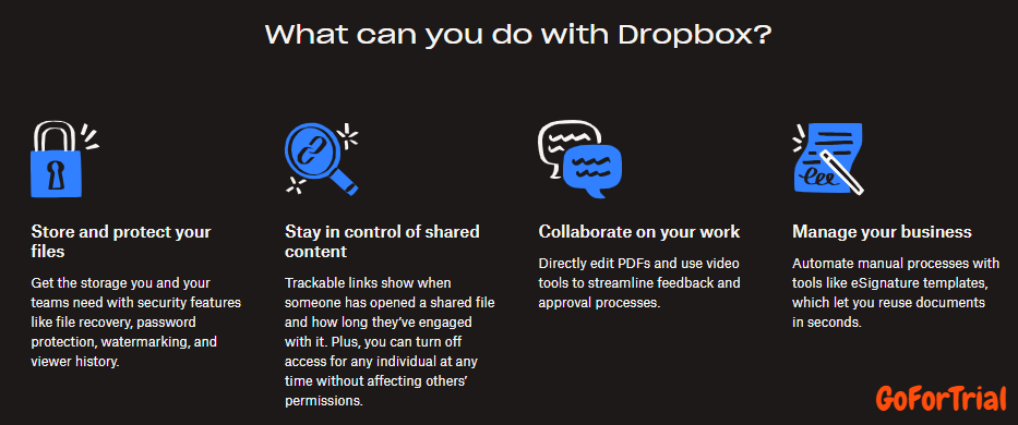 Dropbox Features