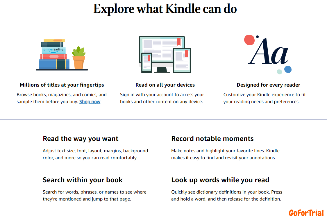 Kindle Unlimited Free Trial, Start Your Trial Account Free 7 Kindle Features