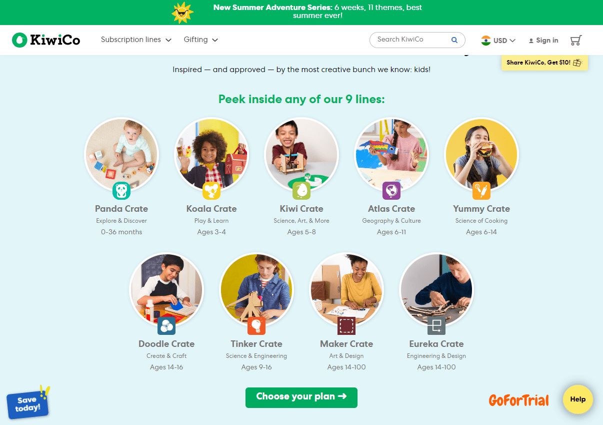 KiwiCo Free Trial 2025, Start Your Trial Account for Free 2 KiwiCo Plans