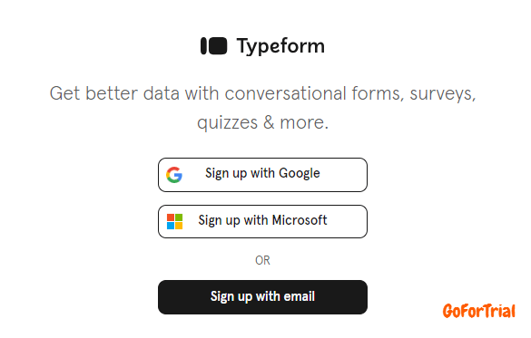 Typeform Free Trial (Apr 2024) [Access Typeform for Free]
