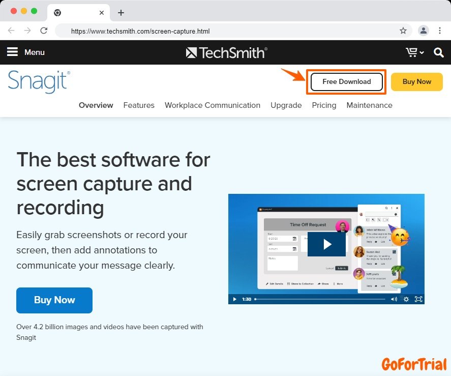 Snagit Free Trial [Try 30 Days Risk-Free]