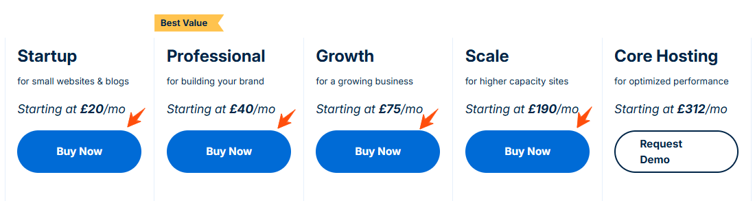 WPEngine Free Trial, Try 4 Months Free and 60-Days Risk-Free 2 WP-Engine-12-Pricing-Plan