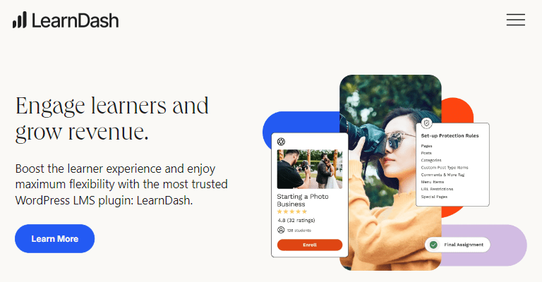 Working and Live LearnDash Promo Codes to avail upto 75% OFF on Plans 7 LearnDash Plugin home