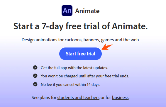 Adobe Animate Free Trial - Enjoy Premium Features for Up to 21 Days 2 Adobe-Animate-Free-Trial