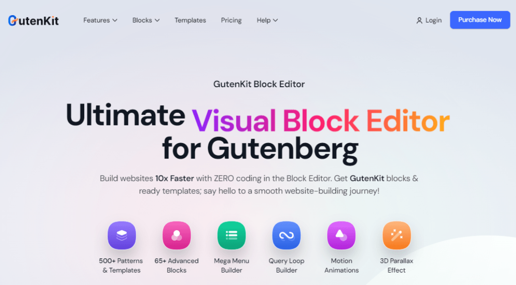 Gutenkit Discount Coupon, Avail Special 30% Discount or Save $126 3 GutenKit Home Page