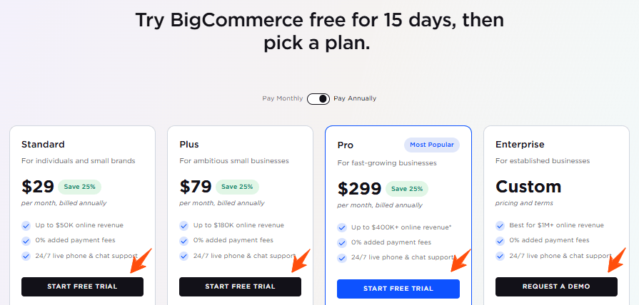 BigCommerce Free Trial: Start Building Your Online Store Today 6 BigCommerce-Pricing-Plans