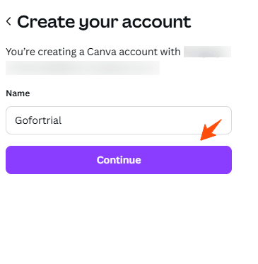 Canva Free Trial: Start Your Premium Trial Up To 30 Days 5 Canva-Create-Your-Account