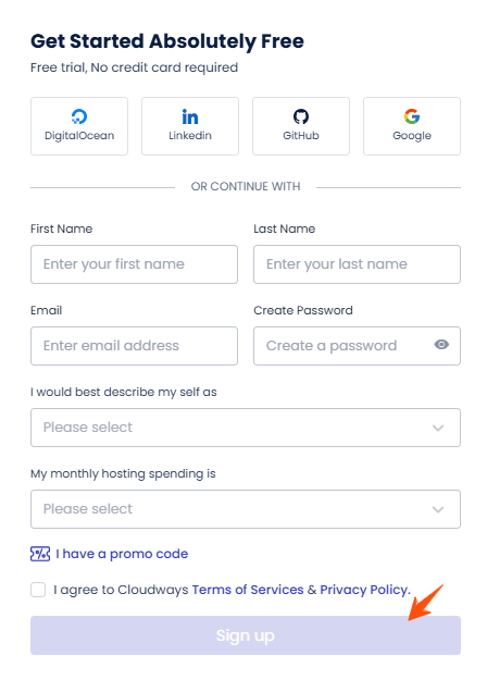 Cloudways Free Trial 2025 - Enjoy 3 Days of Free Hosting + $100 Credit 4 Create-Your-Cloudways-Accounts