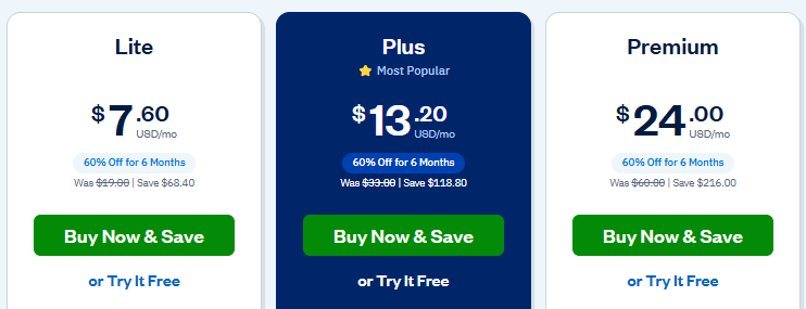 FreshBooks Free Trial: Get Premium Features for Up to 30 Days 3 FreshBooks-Pricing-Plans
