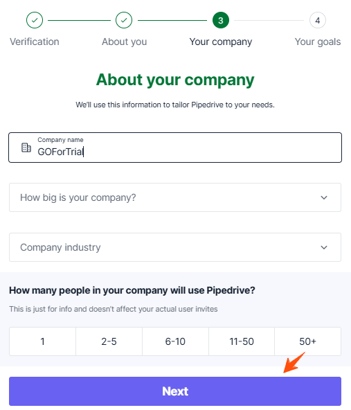 Pipedrive Free Trial: Get Your Free Account with 100% Access for 14-days 5 Pipedrive-Company-Details