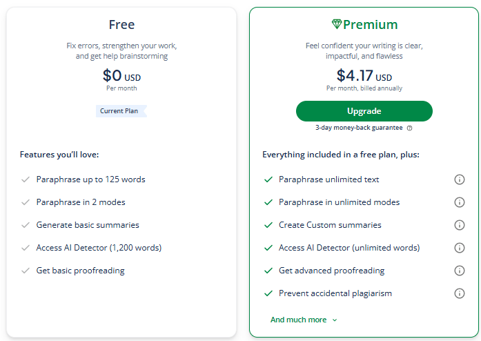 Quillbot Free Trial 2025, Activate The Premium Account For Free Now 3 QuillBot-Premium