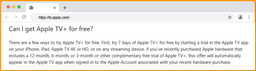 About Apple Tv 7 Day Free Trial Option