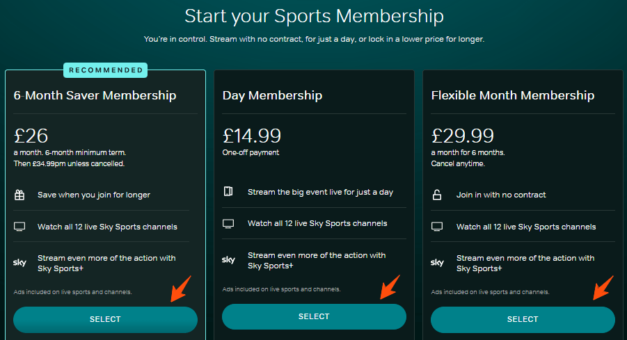 Choose-your-Sports-Membership-Plan 