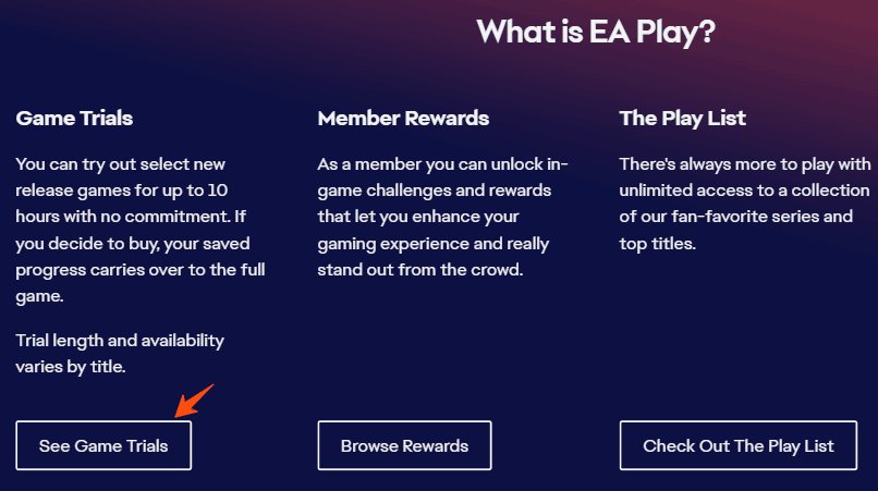 EA Play Free Trial Options, Start Your 7 Days Trial Account for Free Today 4 EA-Play-Free-Trial
