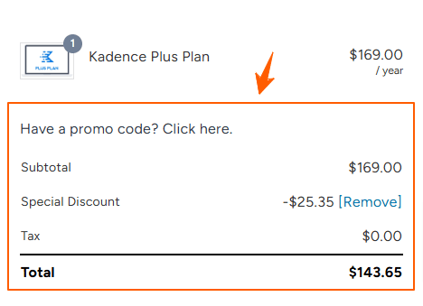 Kadence Coupon Code, Avail Upto 45% Discount and Save Upto $99 7 Kadence Checkout Coupon Special Intro