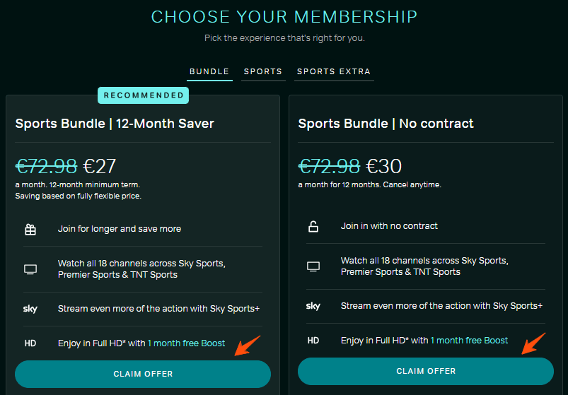 Premier Sports Free Trial - 1 Month Trial 4 Select-your-Premier-Sports-membership