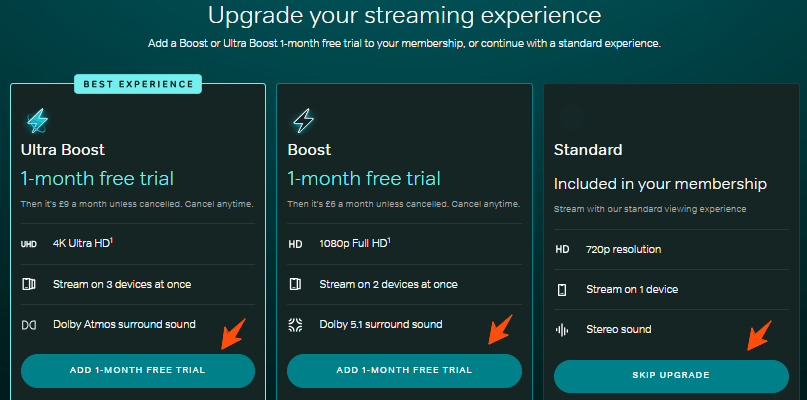 Select-your-Streaming-Trial