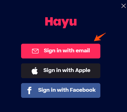 Hayu-login